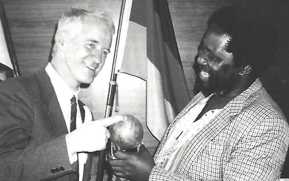 Olara A. Otunnu, Träger des Deutschen Afrika-Preises 2002