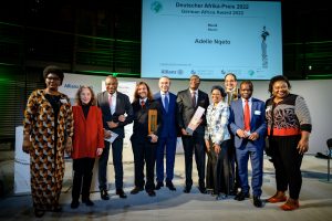 Verleihung Deutscher Afrika-Preis 2022